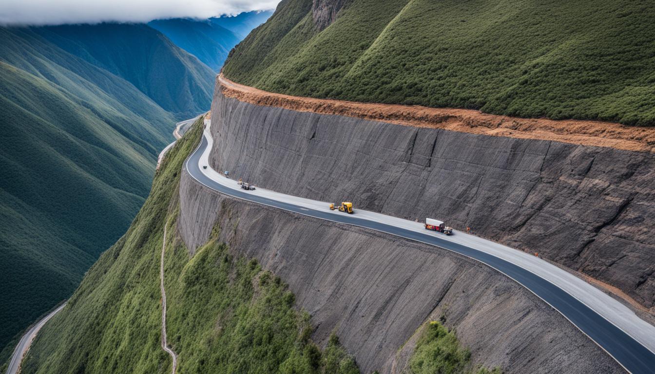 Asfaltado de carreteras en Perú