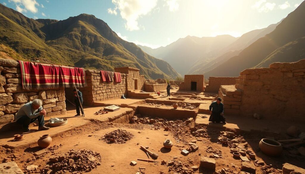El proceso de excavación
