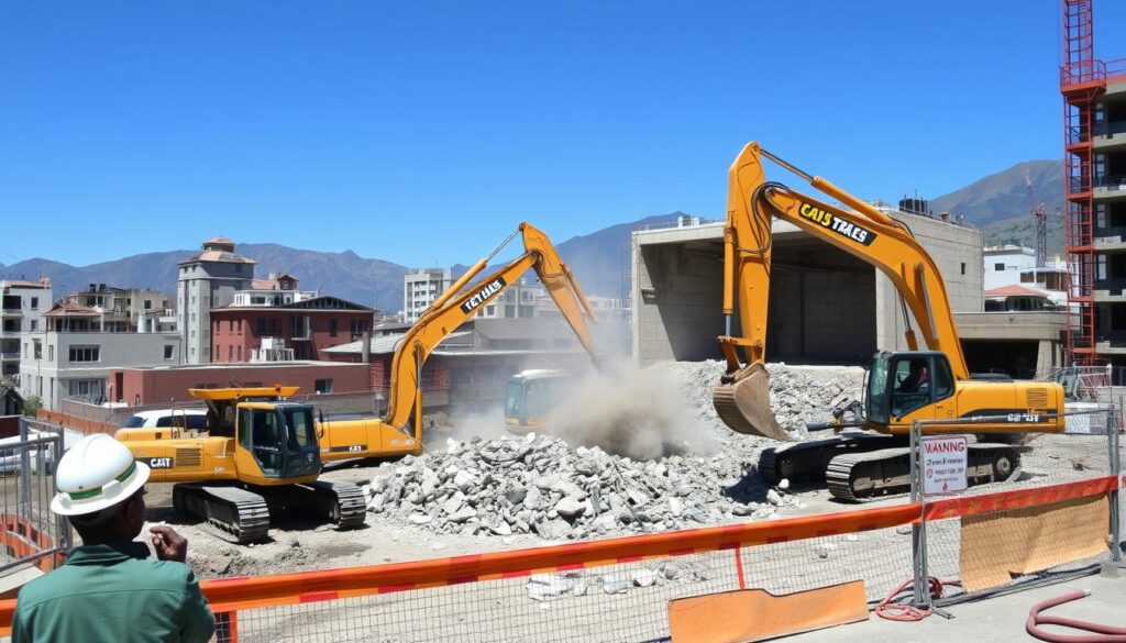 Métodos de demolición y sus medidas de seguridad