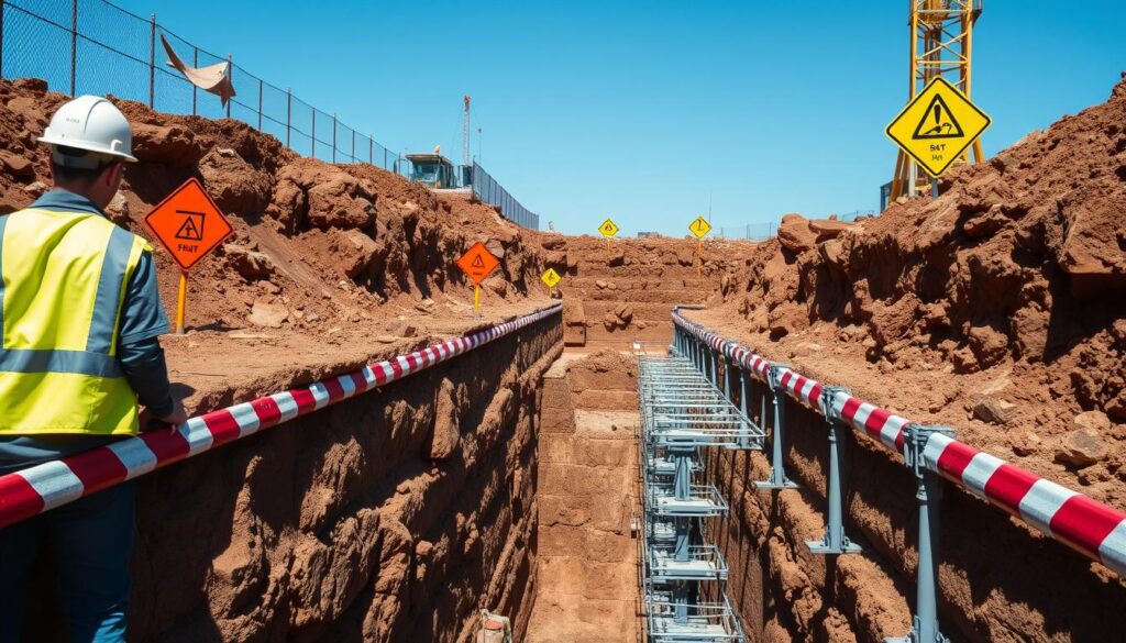 Trabajos en excavaciones