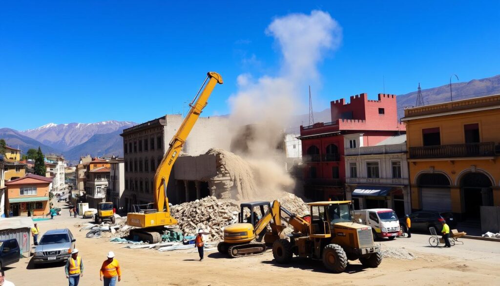 demoliciones en Perú