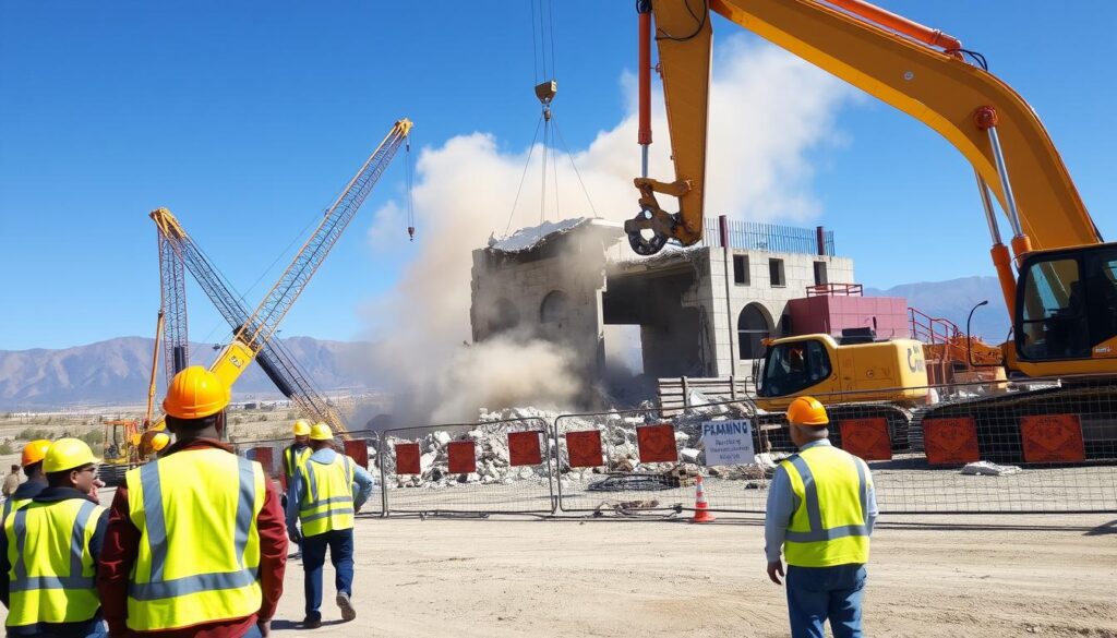 seguridad en demoliciones