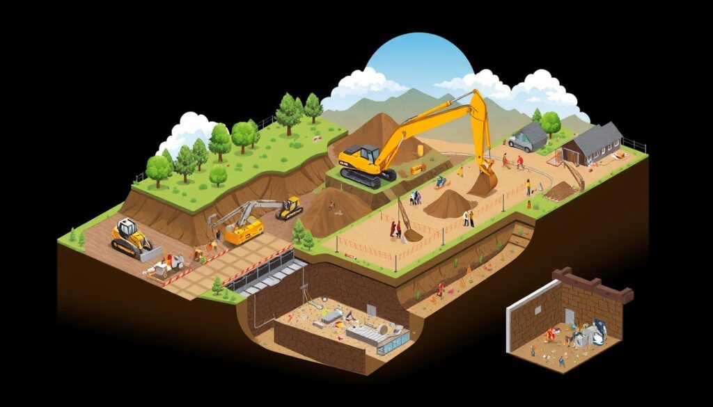 tipos de excavaciones