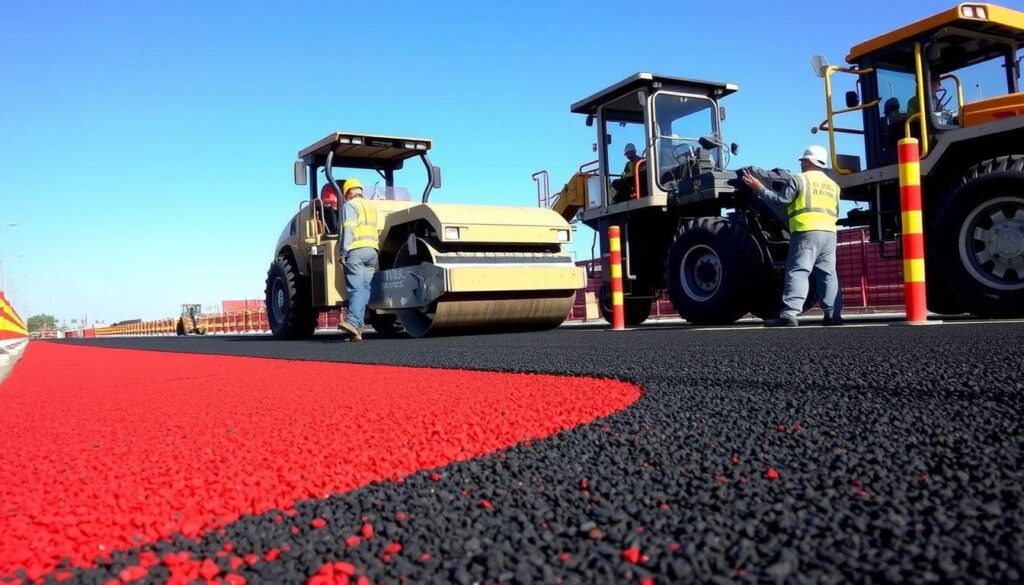 Compactación de mezcla asfáltica