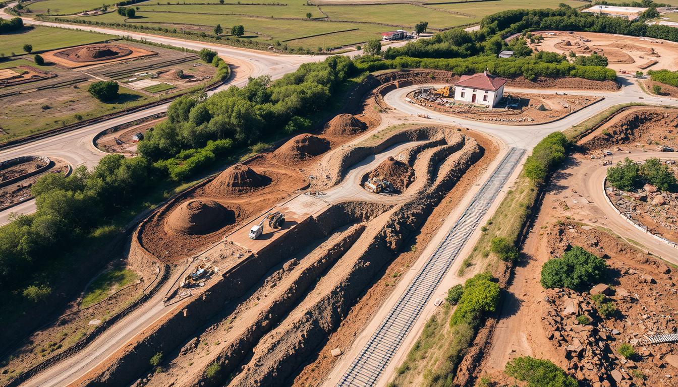 La importancia del drenaje en proyectos de movimiento de tierras