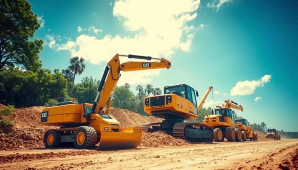 Maquinaria automatizada en movimiento de tierras