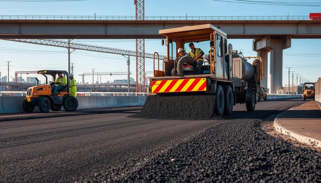 Proceso de construcción de carpeta asfáltica en caliente