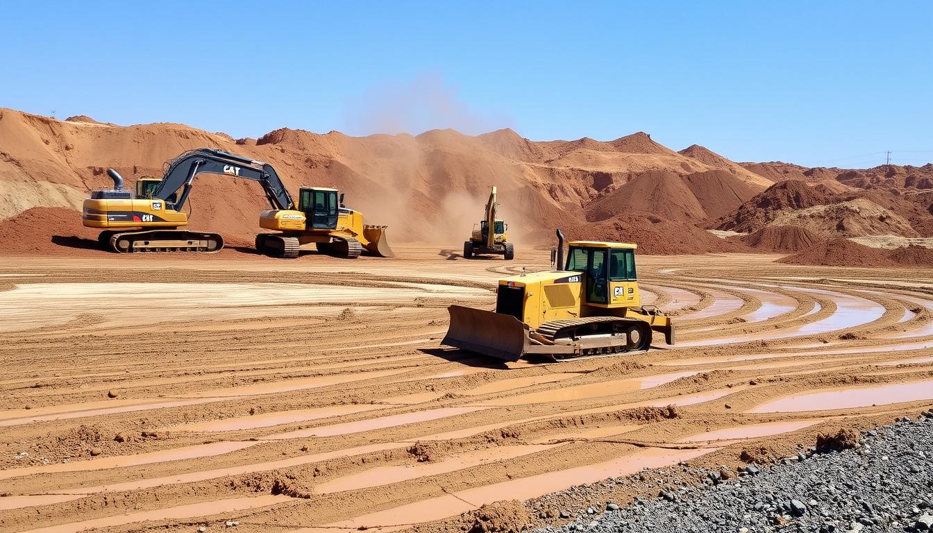 Soluciones para realizar movimientos de tierras en terrenos blandos