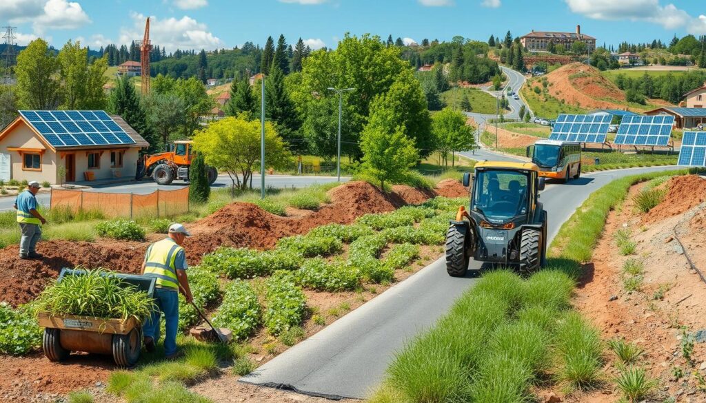 Sostenibilidad en construcción de carreteras