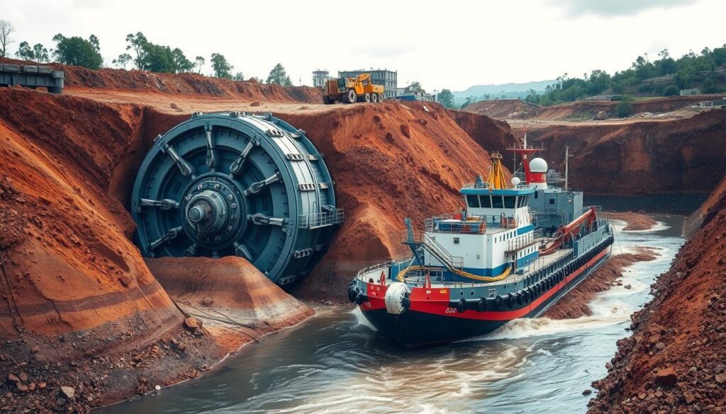 Tuneladoras y dragas