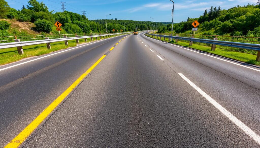 seguridad vial en carreteras asfaltadas