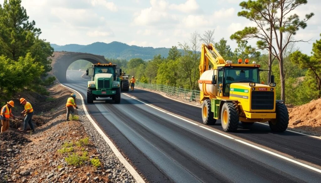 sostenibilidad en construcción de carreteras