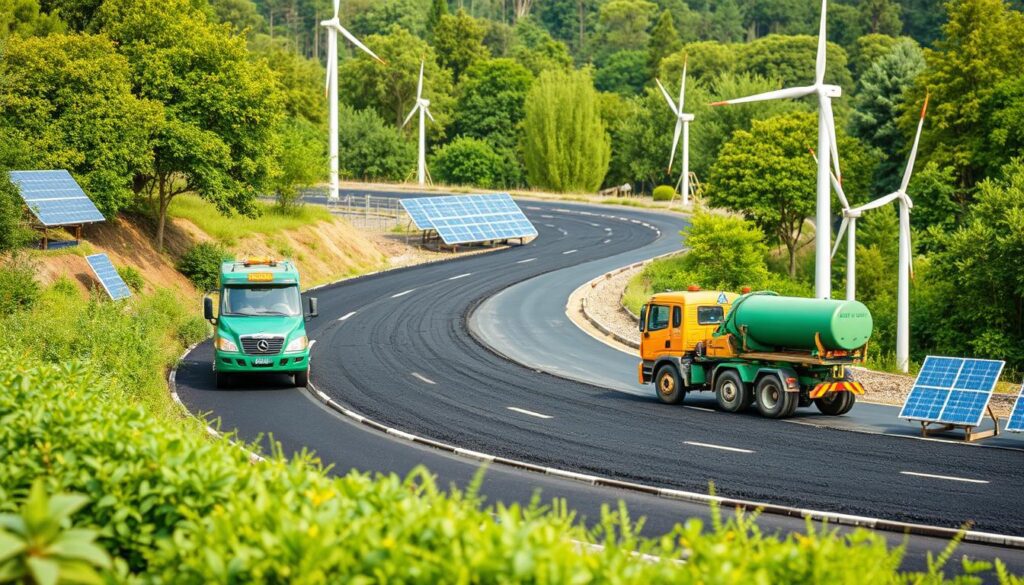 sostenibilidad en construcción de carreteras