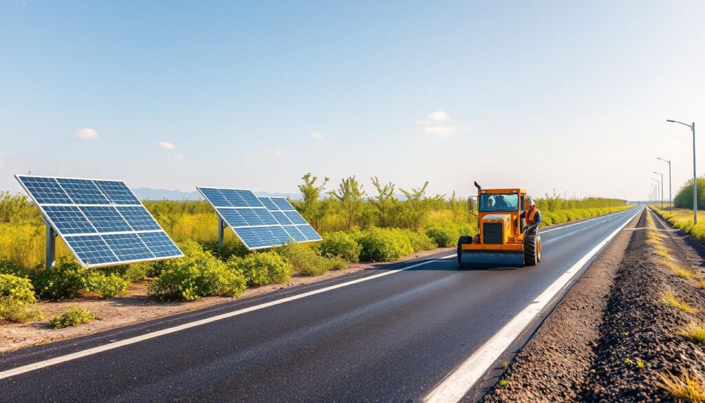 sostenibilidad en construcción de carreteras