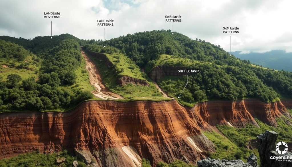 tipos de movimientos de ladera